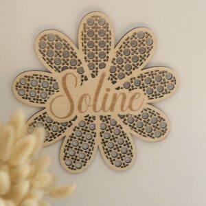 Fleur Prénom Cannage