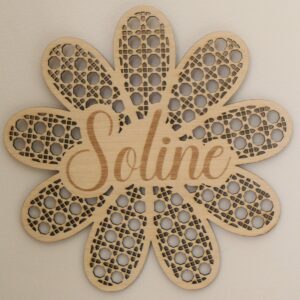 Fleur Prénom Cannage